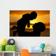 Father and Son Wall Mural