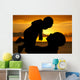 Father and Son Wall Mural