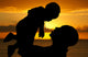 Father and Son Wall Mural