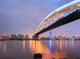 Shanghai Lupu Bridge across Wall Mural