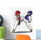 Taekwondo Martial Art Wall Decal