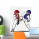 Taekwondo Martial Art Wall Decal