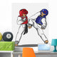 Taekwondo Martial Art Wall Decal