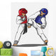 Taekwondo Martial Art Wall Decal
