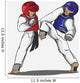 Taekwondo Martial Art Wall Decal