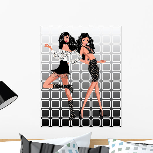 Fashion Divas Wall Mural