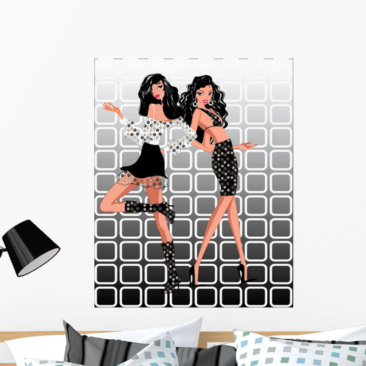 Fashion Divas Wall Mural