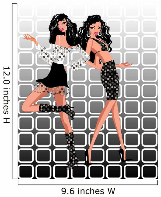 Fashion Divas Wall Mural