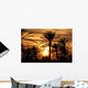 Sunset Reflection Wall Decal