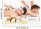 Couple Receiving Lastone Therapy