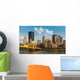 Pittsburgh Downtown Skyline River Wall Decal