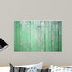 Old Green Wooden Wall