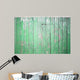 Old Green Wooden Wall
