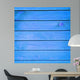 Blue Wood Texture Wall Decal