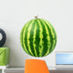 Watermelon isolated on white Wall Mural
