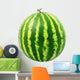Watermelon isolated on white Wall Mural