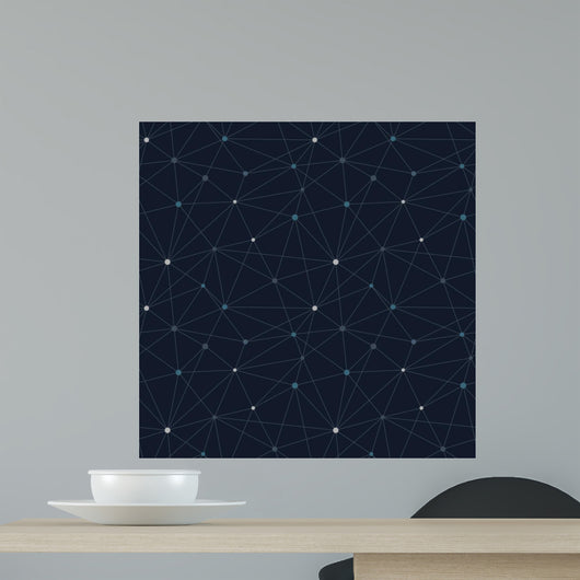 Seamless Triangle Wall Decal