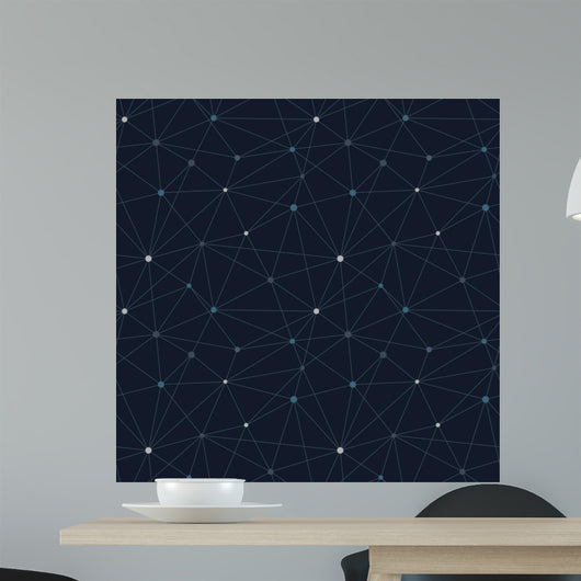 Seamless Triangle Wall Decal
