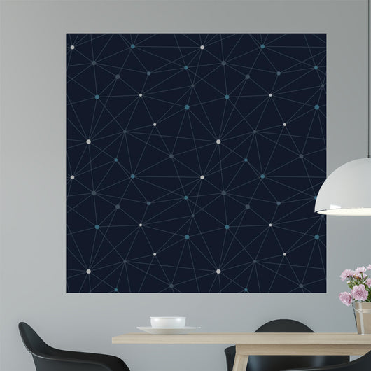 Seamless Triangle Wall Decal
