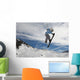 Jumping SKier Wall Mural