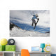Jumping SKier Wall Mural