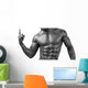 Up Perfect Abs Strong Wall Decal