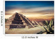 Photo Composite of Aztec pyramid, Mexico, not a real place Wall Mural