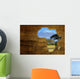 Africa Wildlife Map Design Wall Mural