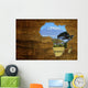 Africa Wildlife Map Design Wall Mural