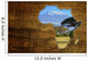 Africa Wildlife Map Design Wall Mural