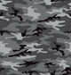 Grey Camouflage Seamless Pattern Wall Decal