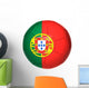 Football Ball with Portugal