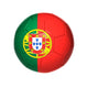 Football Ball with Portugal