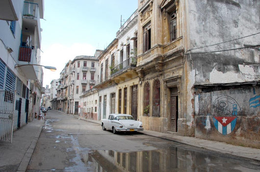 Cuba Havana Street Wall Mural
