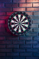 Dart Board Brick Wall Wall Decal