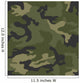 Micro Pattern Camouflage Seamless Wall Decal