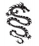 Tribal dragon tattoo Wall Decal
