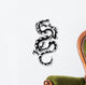 Fire Chinese-style Dragon Sticker Wall Decal
