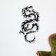 Fire dragon tattoo Wall Decal