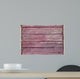 Wood Texture Pink Color Wall Decal