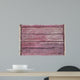 Wood Texture Pink Color Wall Decal