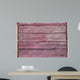 Wood Texture Pink Color Wall Decal