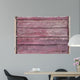 Wood Texture Pink Color Wall Decal