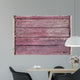 Wood Texture Pink Color Wall Decal