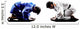 judokas fighters fighting men silhouettes Wall Decal