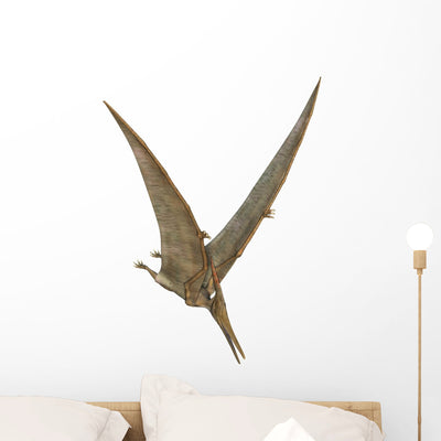 Pteranodon shown on a wall
