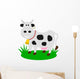 Dairy Cow Pasture Wall Decal