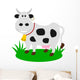 Dairy Cow Pasture Wall Decal