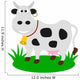 Dairy Cow Pasture Wall Decal
