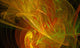 fantasy orange background illustration detailed fractal Wall Mural